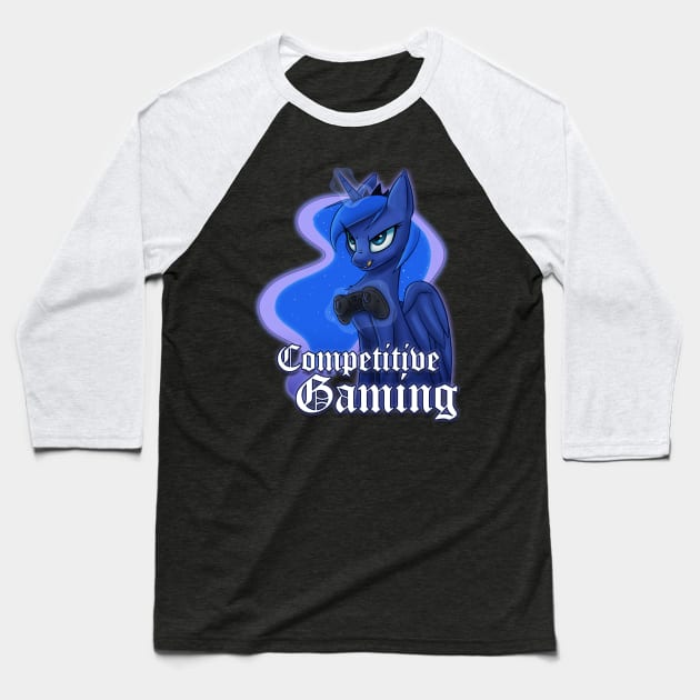 Competitive Gaming Luna Baseball T-Shirt by Ultimate_IkeDerp